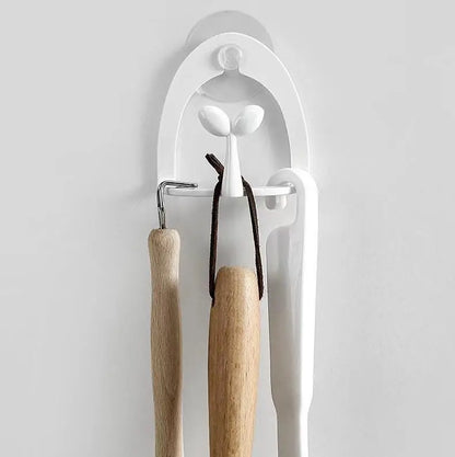 Suction-Cup Sink Organizer Rack