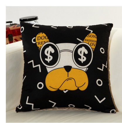 Cartoon Cat Cushion with Pillow Core