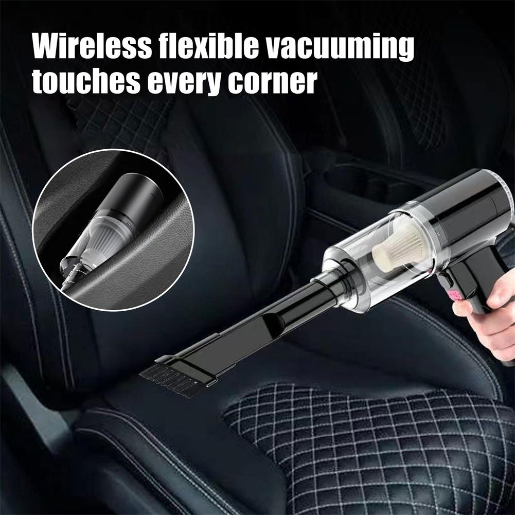 Cordless Car Vacuum Cleaner – 120W Handheld