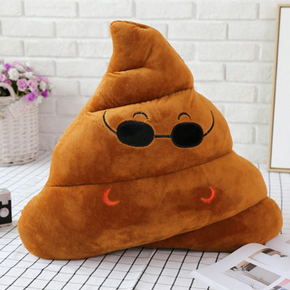 Plush Poop Emoji Pillow