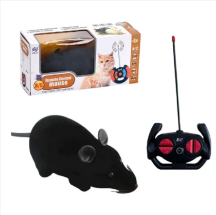 Remote-Control Mouse Chase Toy