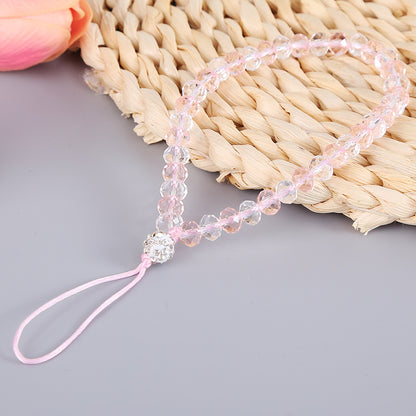Crystal Phone Wrist Strap
