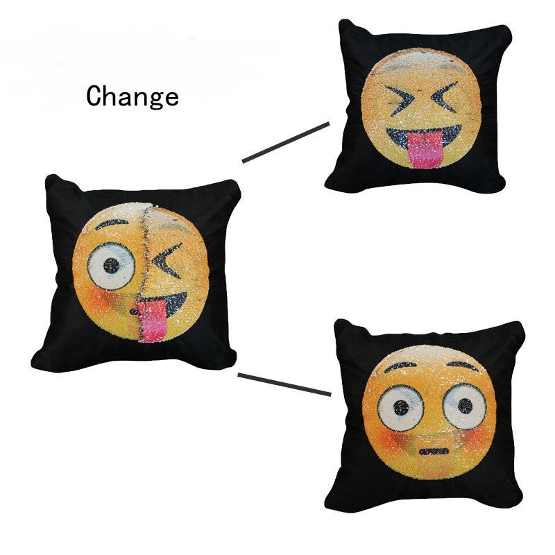 Emoji Expression Cushion Covers