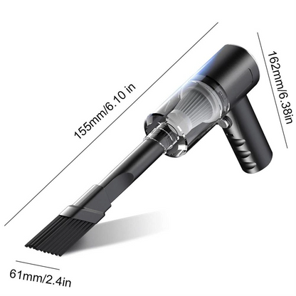Cordless Car Vacuum Cleaner – 120W Handheld