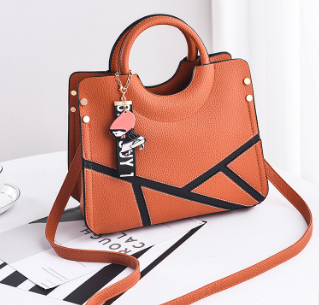 Retro Stitch Shoulder Bag