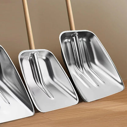 Stainless Steel Snow Removal Tool Agricultural Shovel Outdoor Snow Removal Shovel For Cleaning Snow Pushing Grain Rice