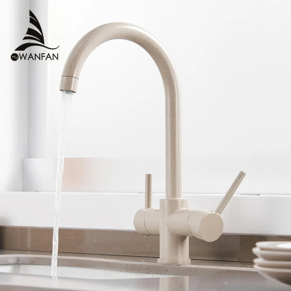 Black Kitchen Faucets Waterfilter Taps Kitchen Faucets Mixer Drinking Water Filter Faucet Kitchen Sink Tap Water Tap WF-0180