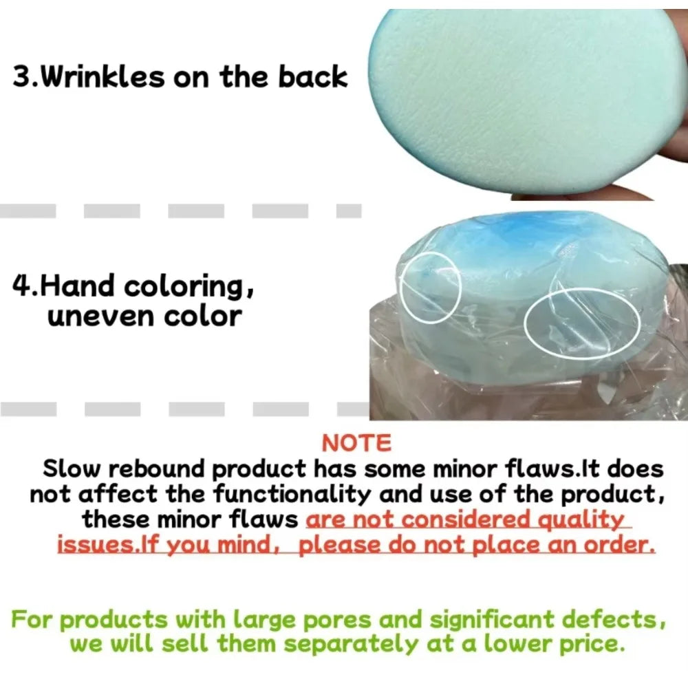 Squishy Cheese Cake Bread Squeeze Toys Stress Relief Slow Rising Sensory Fidget Toys for  Adults Soft Squeeze Toys