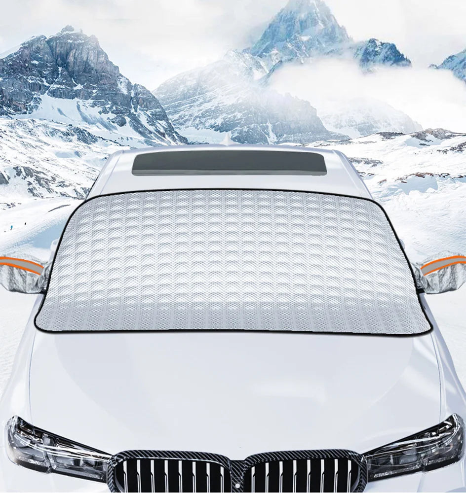 1Pc Car Windshield Snow Anti-UV Shield for Winter Car Cover Front Window Anti Ice Frost Outdoor Protection Car Cover