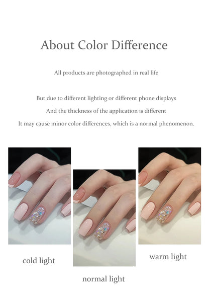 9 Colors Pink Patting Gel Smudge Canned High Saturation Popular Semi-Solid Nail Polish Gel Nail Salon