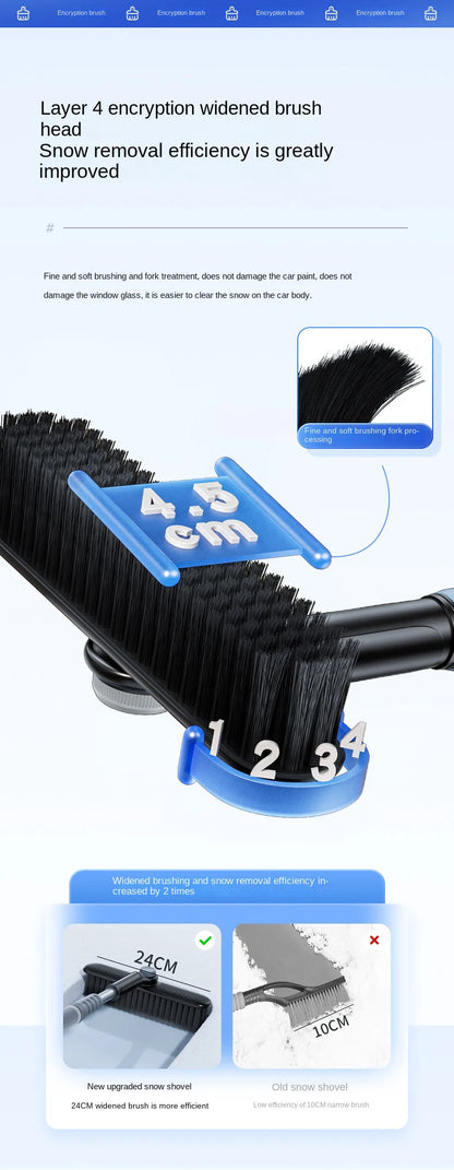 Snow Ice Scraper Snow Brush Shovel Removal Brush Car Vehicle for the Car Windshield Cleaning Scraping Tool Winter Tool