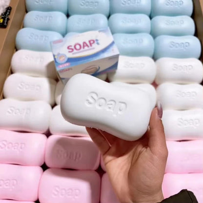 Super Soft Soap Squishy White Pink Blue Simulated Soap Stress Relief Squeeze Fidget Toy Moldable Slow Rebound Adults Party Gifts