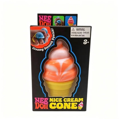 Ice Cream Sensory Squeeze Toy — Soft Pinch & Squeeze Fidget