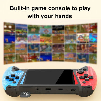 Q21 Retro Handheld Arcade Game Console, 3.5‑Inch HD Screen Dual Joystick, TV Connectable Portable Vintage Gaming Console for Chi
