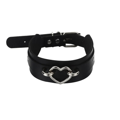 Goth Black Choker Collar for Women  Punk Gothic Chockers Halloween Cosplay Jewelry  Costume Accessory