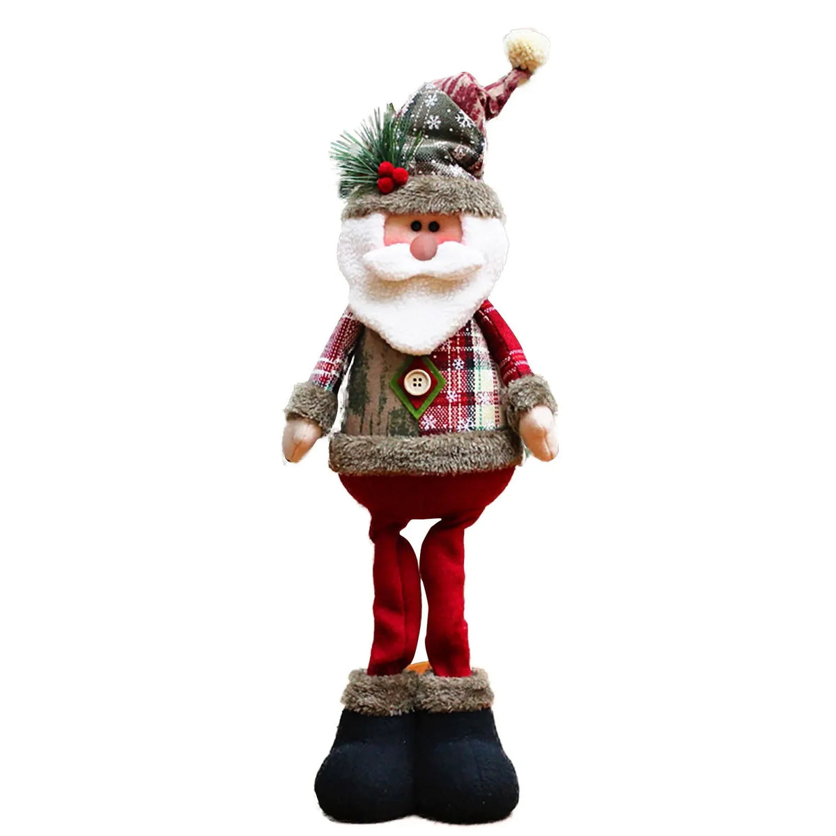 casa decoração decoracion casa Home decoration Christmas Santa Snowman-Reindeer Christmas Decoration Leg Table Mantel Decoration