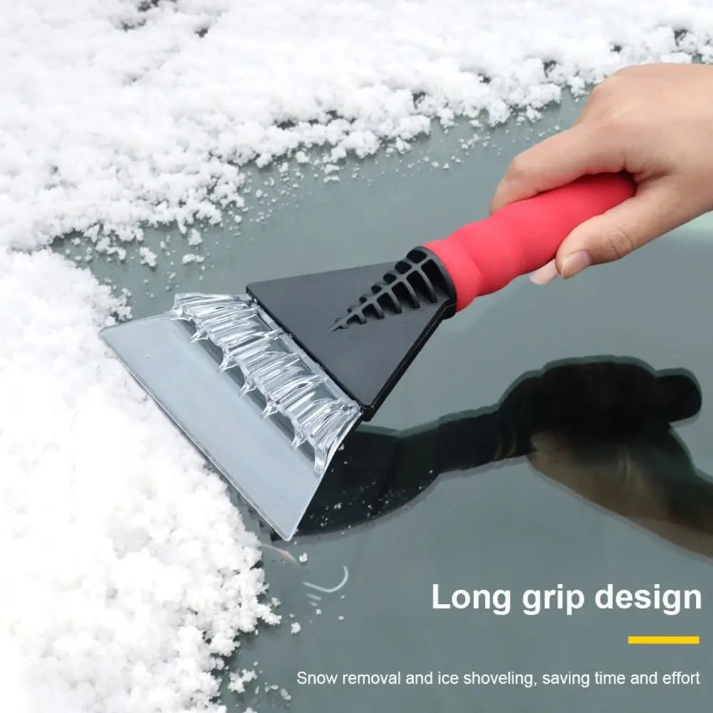 Hot Telescopic Car Windscreen Snow Removal Shovel Plastic Frost Removing Winter Snow Scraping Shovel Portable Ice Scraper