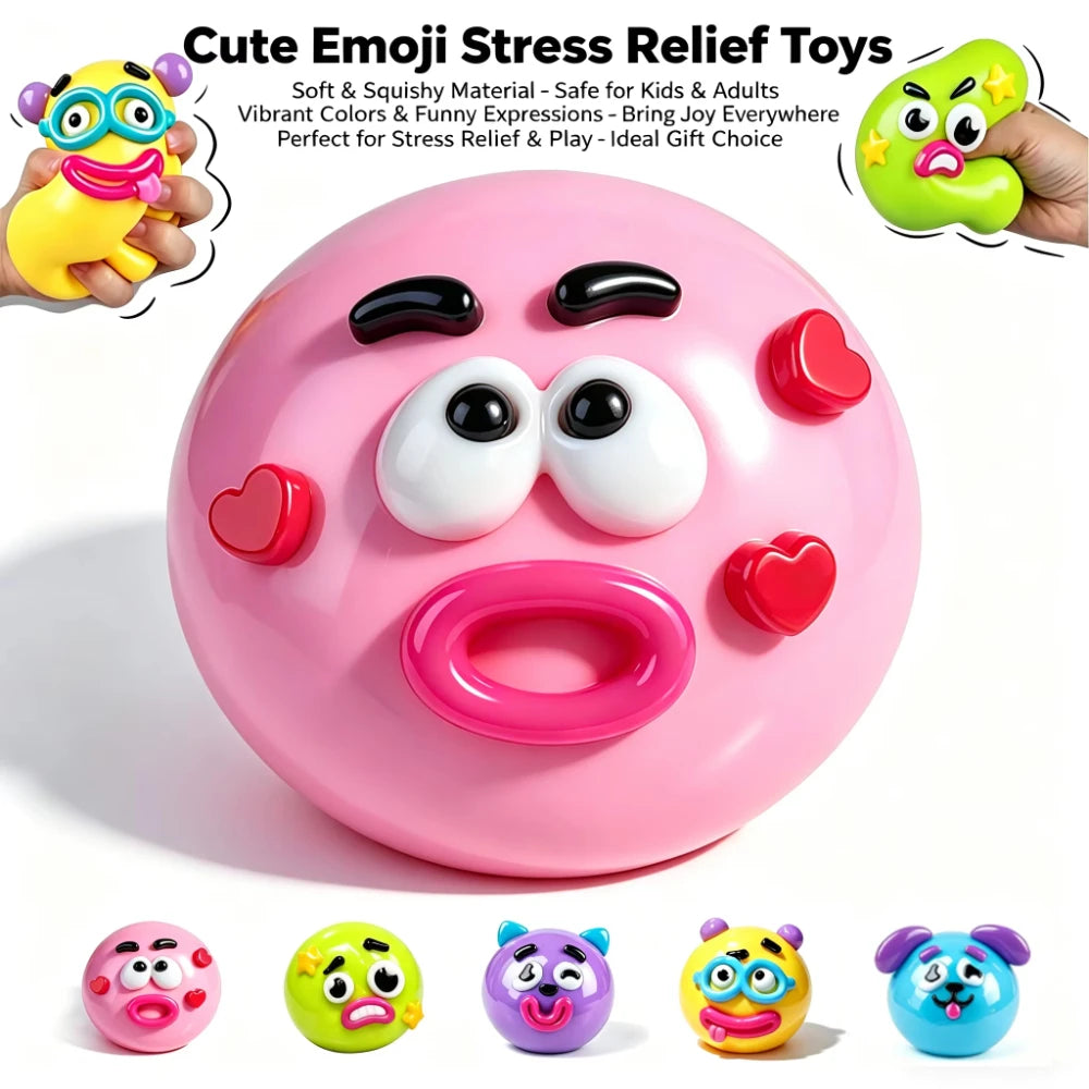 New Smushers Squishy, Curiosities Dog Face Swap Squishy Toy, Soft Moldable Cute Slow Rise Squeeze Toy, Stress Rela Relief Toy