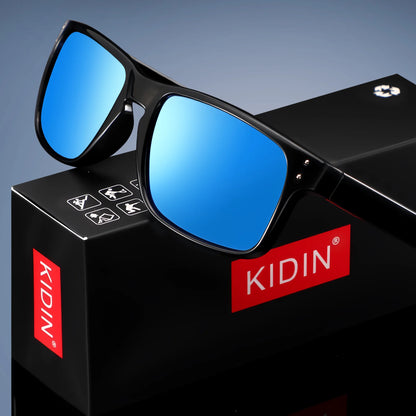 2026 NEW KIDIN Eco-Friendly Polarized Sunglasses Square Outdoor Sports Party Beach Women Men Sun Glasses UV400