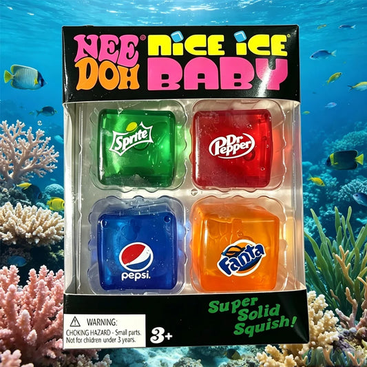 Squishy/* Schylling NeeDoh Nice Cube Sensory Squeeze Toy Super Squish Stress Relief Anxiety Sensory Tool Stress Reliever Toys