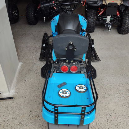 Adults Snowmobile Motorized Snow Mobile Sled Winter Outdoor Sports Ski Resort Entertainment Snow Scooter Sleigh