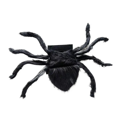 Halloween Pet Spider Costume Funny Realistic Furry Dog Cat Clothes Cosplay Chest Back Outfit Party Costume for Small Medium Dogs
