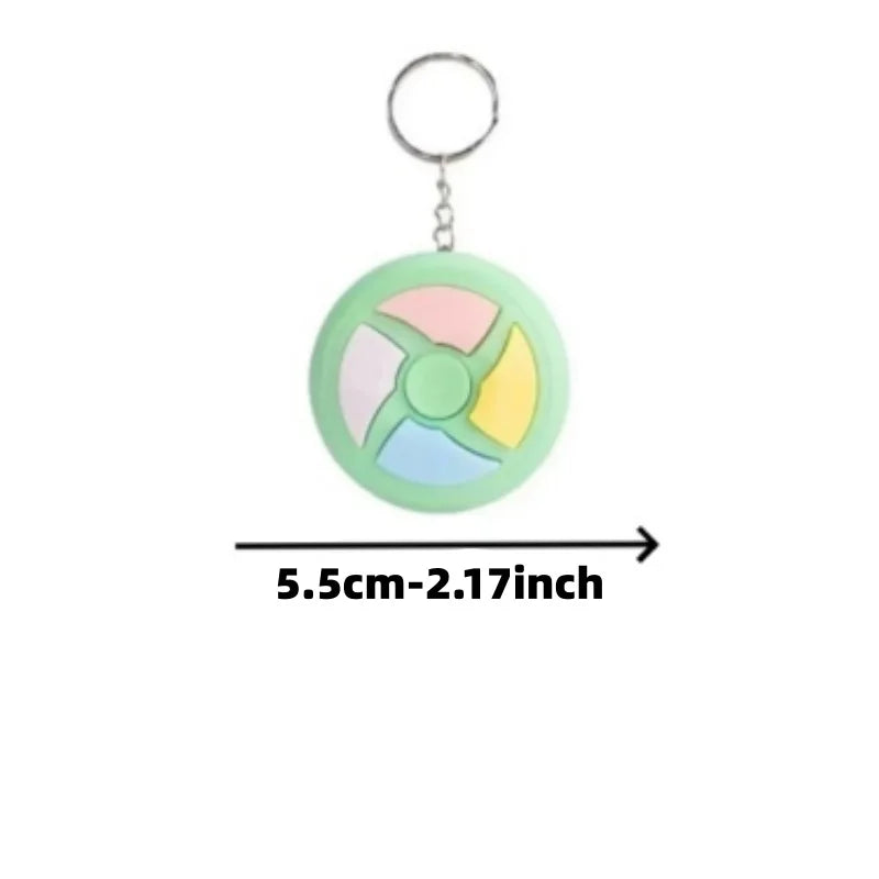 Mini Desktop Piano Keychain Cute Music Game Machine Colorful Bag Pendant Children's Educational Toy Easter Gift