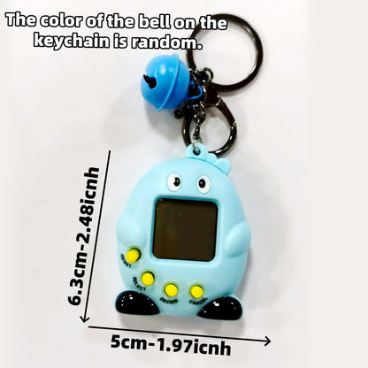 Mini Desktop Piano Keychain Cute Music Game Machine Colorful Bag Pendant Children's Educational Toy Easter Gift