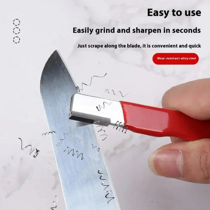 Tungsten Diamond Ceramic Sharpening Stone Professional Knife Scissor Sharpener for Kitchen Garden All Blades Shears Cutting Tool