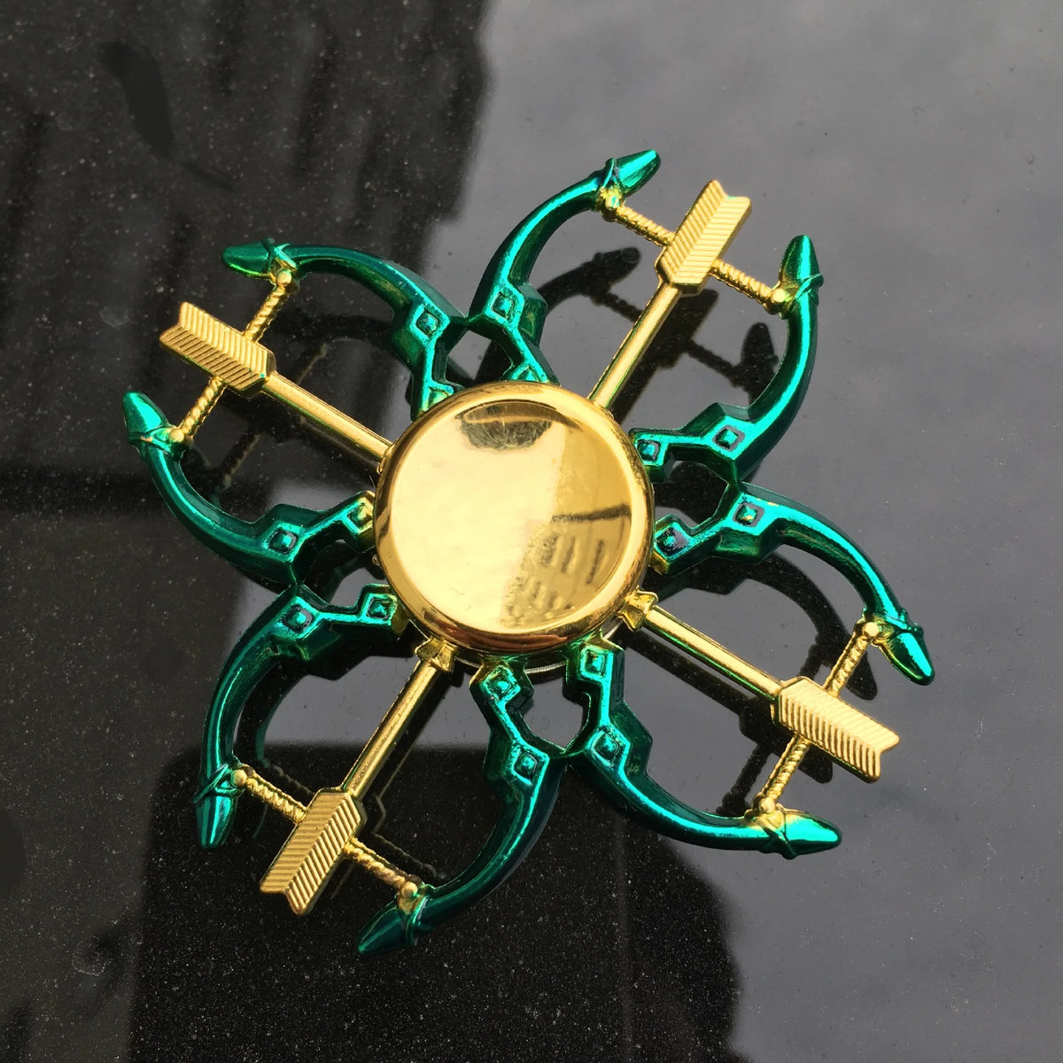 Fidget Spinner Anime Game Cartoon Fingertip Gyroscope Metal Zinc Alloy Mute Hand Spinner Smooth Electroplate Stress Relief Toys
