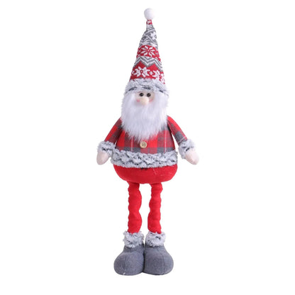 casa decoração decoracion casa Home decoration Christmas Santa Snowman-Reindeer Christmas Decoration Leg Table Mantel Decoration