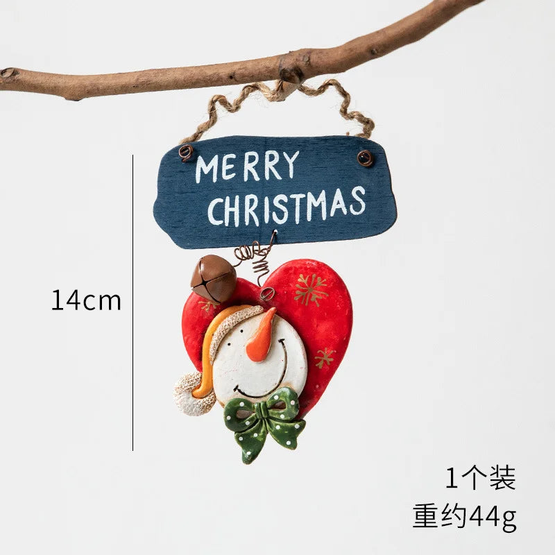 2022 Christmas Tree Decorations Christmas Resin Pendant Ornaments Home Decor DIY Kids Toys Gifts DIY Handmade Jewelry