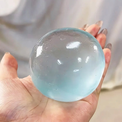 Transparent Maltose Squishy Balls – Slow-Rise Sensory Fidget
