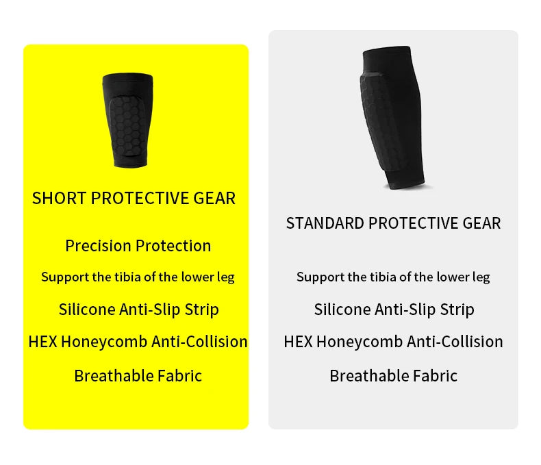 Mini football shin guard covers - Built-in mini shin guard covers, suitable for men, women and teenagers - Small shin guards, su