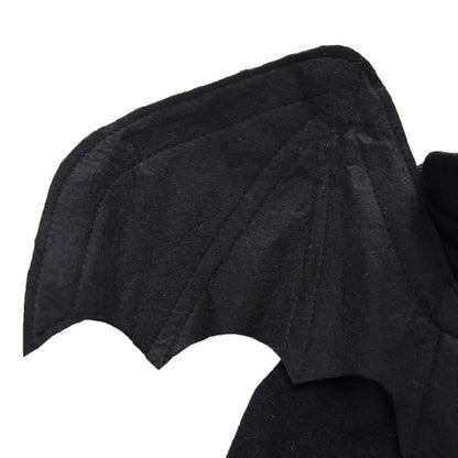 -Halloween Pet Costume - Cute Black Bat Wings Harness Costume For Cats And Dogs, Halloween Party Cosplay, Pet Supplies