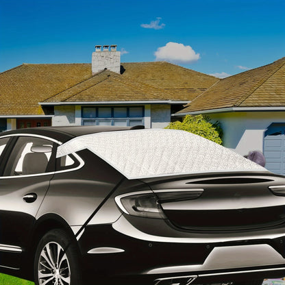 Car Winter Rear Window Snow Shield, Rear Windshield Snow Cover, Quickly Removes Snow, Prevents Ice, Frost, and Snow from Accumulating, Convenient Storage, Does Not Take up Space