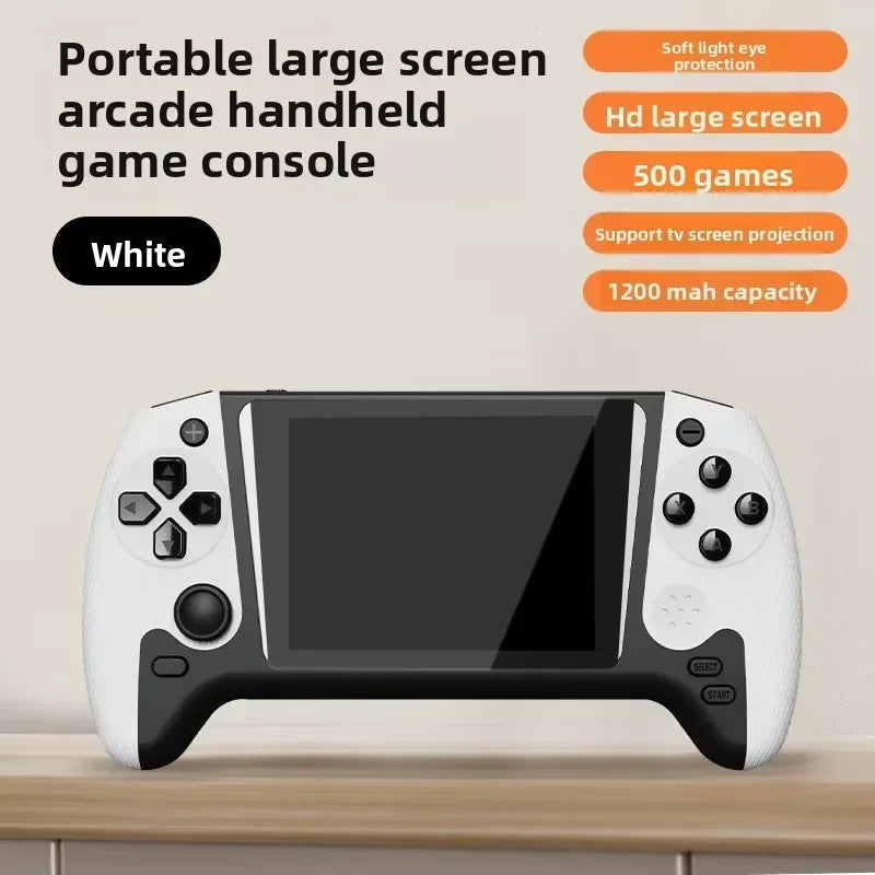 Retro Handheld Game Console 3.5 Inch HD Screen Dual Joystick Portable Video Game Player Support TV Output Classic Arcade Gaming