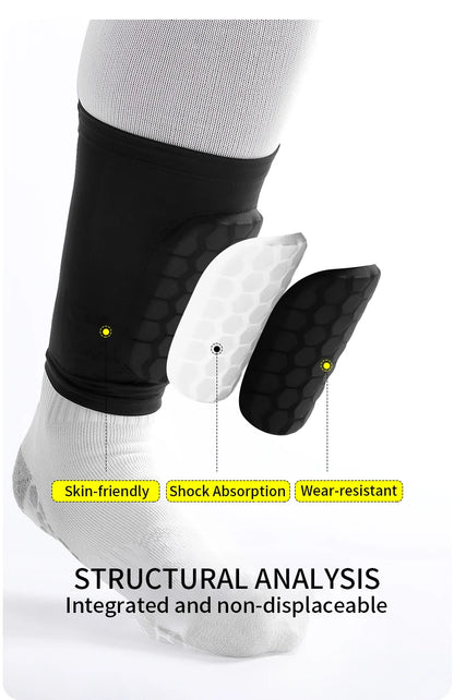 Mini football shin guard covers - Built-in mini shin guard covers, suitable for men, women and teenagers - Small shin guards, su