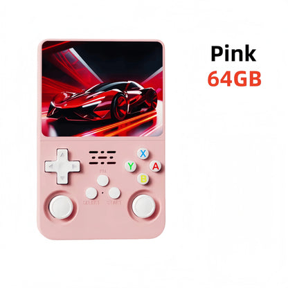 Retro R36S Portable Pocket Handheld Video Game Console, 3.5" IPS Screen, 128GB Storage, Linux System Retro Gaming Player