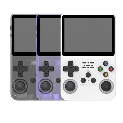Retro R36S Portable Pocket Handheld Video Game Console, 3.5" IPS Screen, 128GB Storage, Linux System Retro Gaming Player