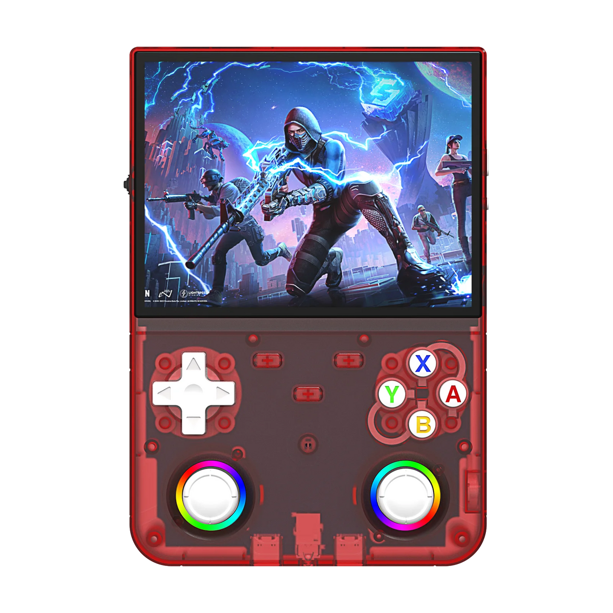 R36 Ultra X Retro Handheld Video Game Console Open Source Linux System with 4.5 Inch IPS Screen Portable Gaming Device