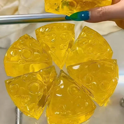 2A-Relieve Stress Squishy Honey Cheese Square Fidgets Toys Super Soft Mochi Cheese Squeeze Toy Funny Anti-stress Sensory Toy9