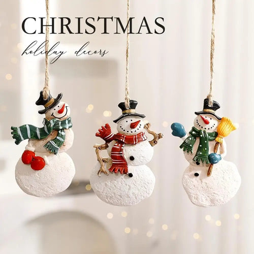 Christmas Tree Decorations Christmas Resin Pendant Ornaments Home Decor DIY Gifts DIY Handmade Jewelry
