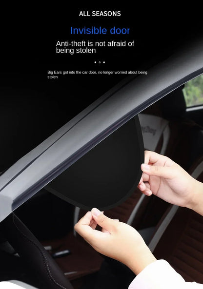 Car Magnetic Snow Shield Winter Front Windshield Cover Anti-frost Sun Protection Half Car Cover Insulated sunshade