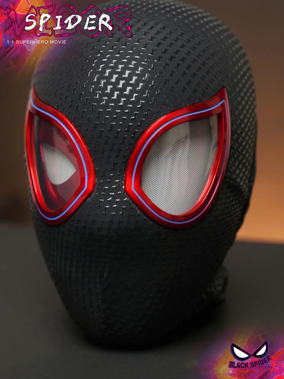 1:1 Wearable Electronic Cosplay Mask Remote Control Movable Eyes Headgear Decor Collectible Toy Gift For Adult Cosplay Hobbyists