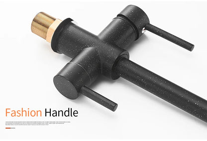 Black Kitchen Faucets Waterfilter Taps Kitchen Faucets Mixer Drinking Water Filter Faucet Kitchen Sink Tap Water Tap WF-0180