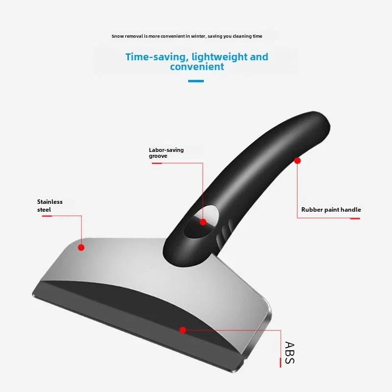ALIWRAP Car Windshield Snow Shovel Window Glass Snow Removal Ice Scraper Shovel Cleaning Tool for All Car Accessories Removal