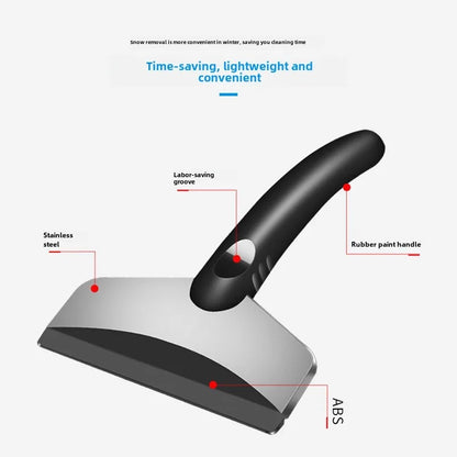 ALIWRAP Car Windshield Snow Shovel Window Glass Snow Removal Ice Scraper Shovel Cleaning Tool for All Car Accessories Removal