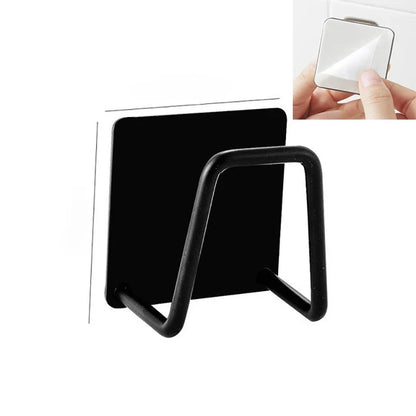 Stainless Steel Sink Sponge Rack For Sponge Steel Wire Ball Draining Paste The Inner Wall Of The Sink Kitchen Supplies