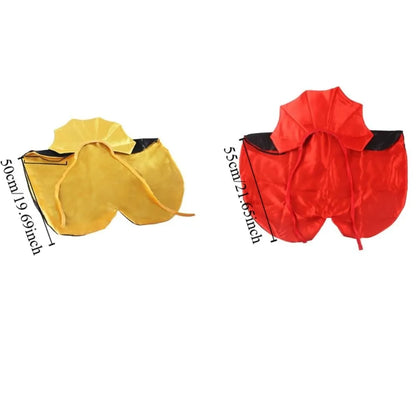 Stand-collar Halloween Pet Costume Comfortable Adjustable Cat Cosplay Cloak Soft Fabric Pet Supplies Kitten Puppy Dress Party